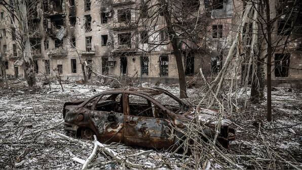 Ukraine strikes Russian ‘shadow fleet’ oil tanker in Mediterranean for first time