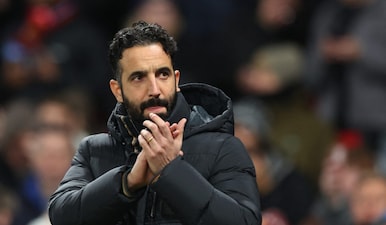 Ruben Amorim has no complaints against former players like Paul Scholes criticising Manchester United. Image: Reuters
