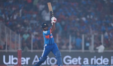 Sanju Samson will be India’s first-choice wicketkeeper-batter at the T20 World Cup 2026. Image: AP