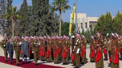 PM Modi lands in Jordan. (X)