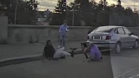 Bondi Beach shooting: How an elderly couple tried to stop a gunman, dashcam footage reveals