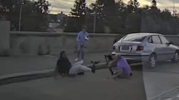 Dashcam footage shows how an elderly couple confronted Sydney beach gunman before being killed