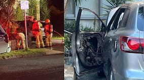 Australia: Car with Hanukkah sign set on fire in suspected antisemitic attack days after Bondi shooting