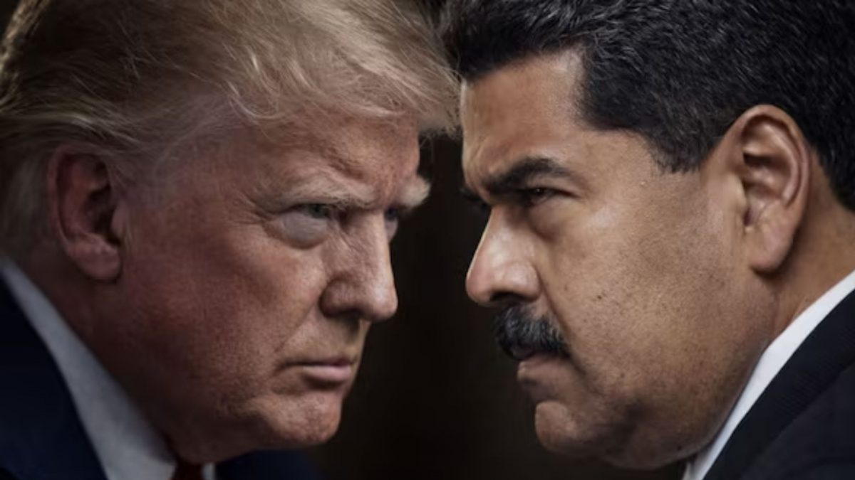 US President Donald Trump vs Venezuela President Nicolás Maduro US President Donald Trump vs Venezuela President Nicolás Maduro