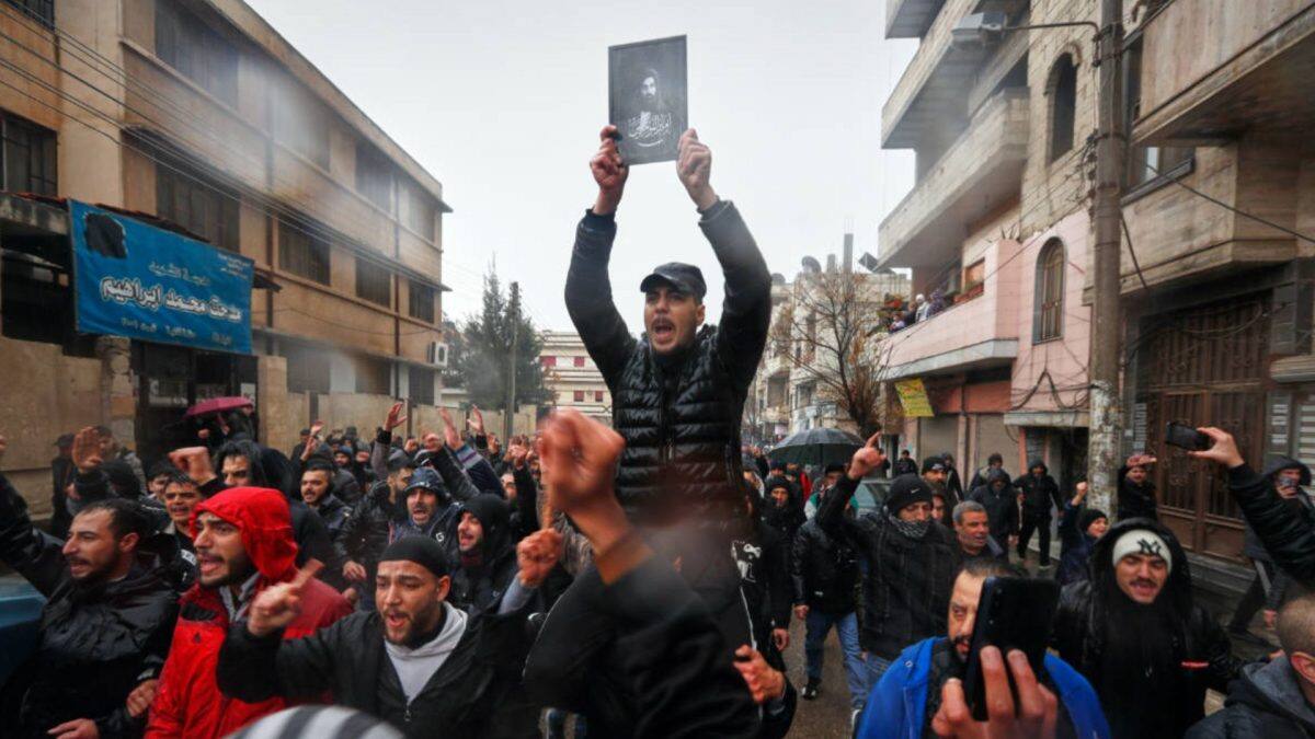Alawites Protest After Deadly Mosque Bombing in Syria