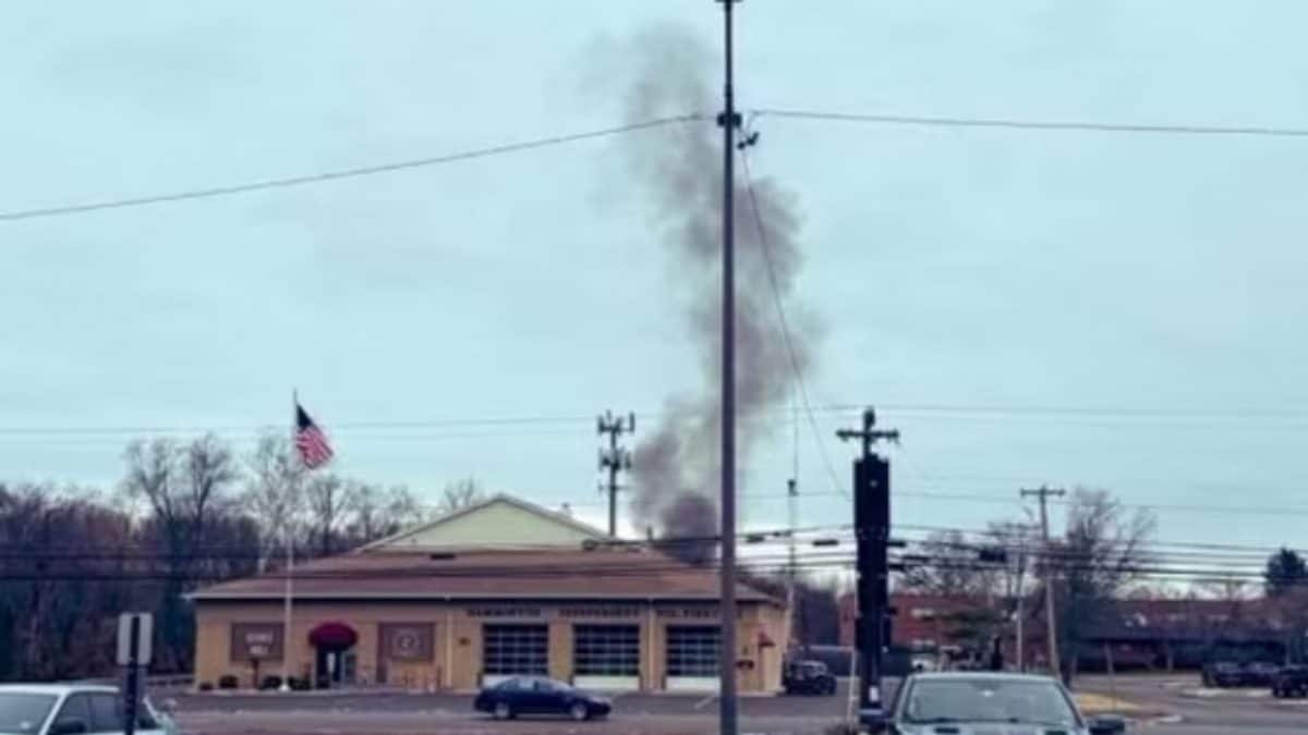 Two Helicopters Collide and Crash in New Jersey