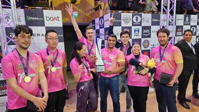 Triveni Continental Kings have each of the two seasons of the Global Chess League that have taken place so far and will be aiming to complete a hat-trick of titles this month. Image credit: X/@trivenickings