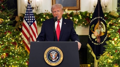 US President Donald Trump. File Image/Pool via Reuters