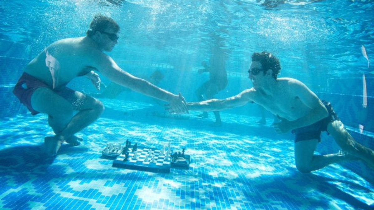 Hans Niemann defeats Fabiano Caruana to win Diving Chess Championship in unique underwater event Hans Niemann defeats Fabiano Caruana to win Diving Chess Championship in unique underwater event