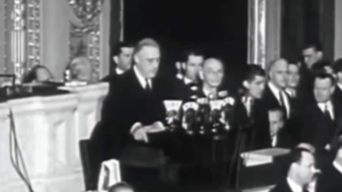 History Today: When the United States officially entered World War II