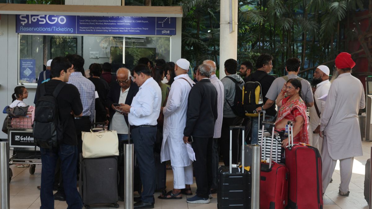 On Friday, more than 700 IndiGo flights were cancelled across major airports, leaving thousands stranded with very few alternatives. Reuters On Friday, more than 700 IndiGo flights were cancelled across major airports, leaving thousands stranded with very few alternatives. Reuters