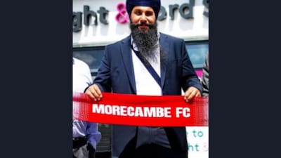 Gurpreet Singh Rehal has been sanctioned by the UK government. Image Courtesy: Instagram/yorkshire_sikh_sports