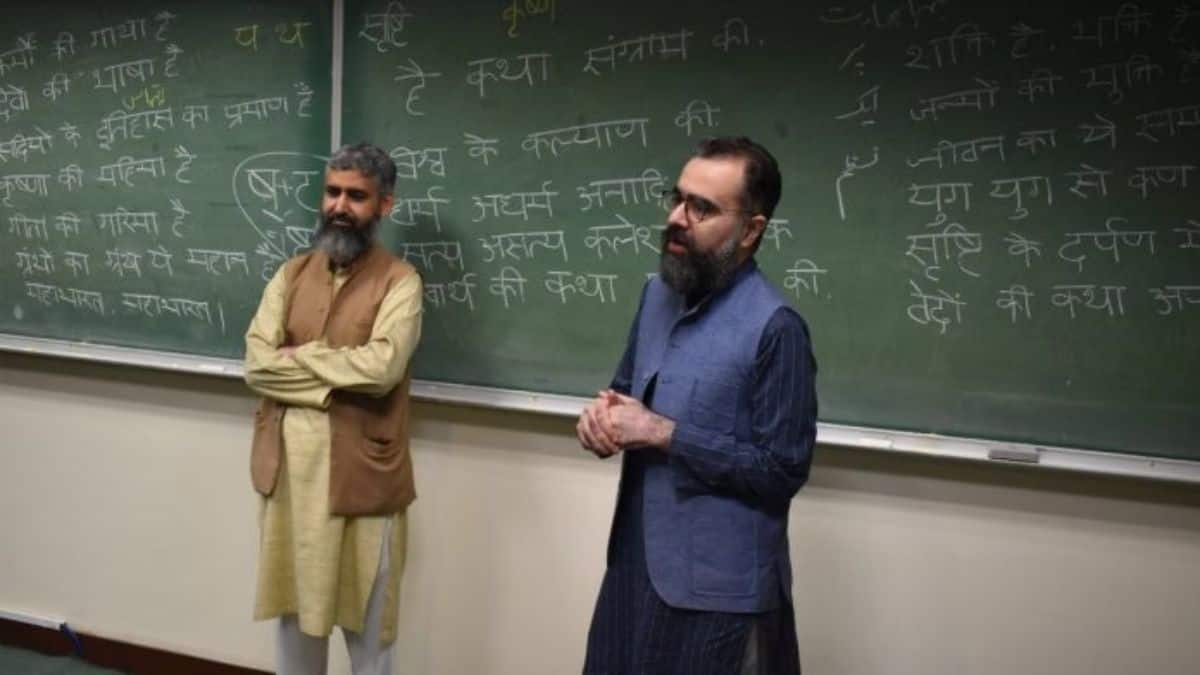 ‘It is ours too’: Why a Pakistan university is offering course on Sanskrit