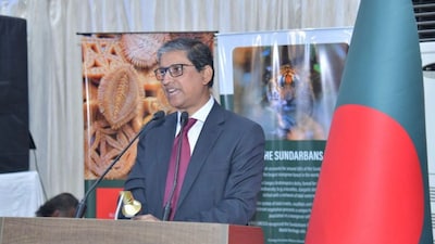 Bangladesh High Commissioner M Riaz Hamidullah was summoned by MEA on December 17. X/@hamidullah_riaz