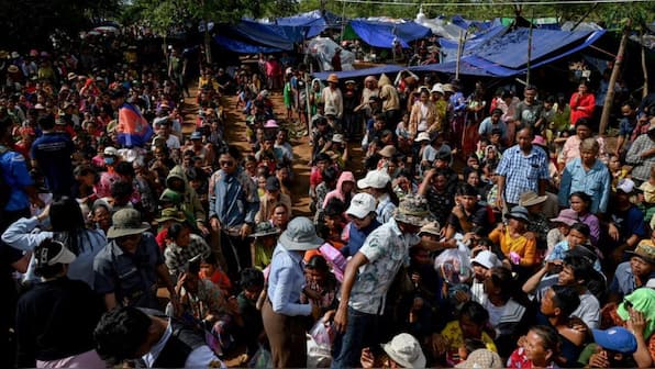 Cambodia accuses Thailand of demolishing Hindu statue inside its territory amid raging border conflict