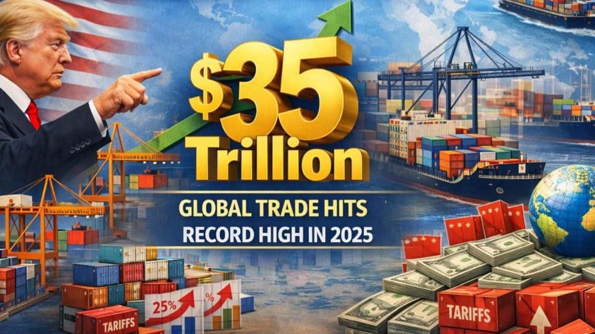 Trade over tariff: Global transactions surpass record $35 tn in 2025 despite Trump's levies
