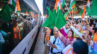 This year also saw rail connectivity reach Mizoram through the commissioning of the Birabi-Sairang line, completing the long-pending links to remote and strategically significant regions in the Northeast. Image Credit : PTI