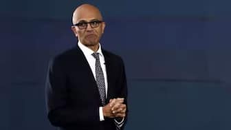 Executive Chairman and CEO of Microsoft Corporation Satya Nadella. (File/Reuters)