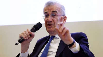 Central bank chief Francois Villeroy de Galhau. Image Credit: Reuters