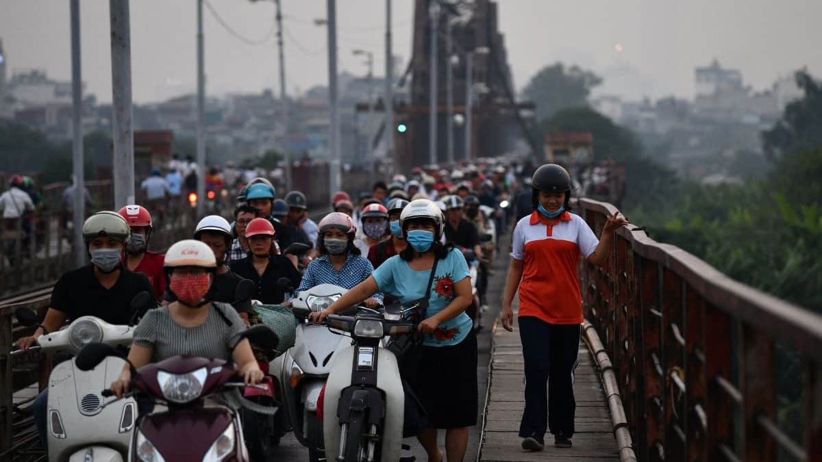 Hanoi trails only Delhi on the list of the world’s most polluted cities