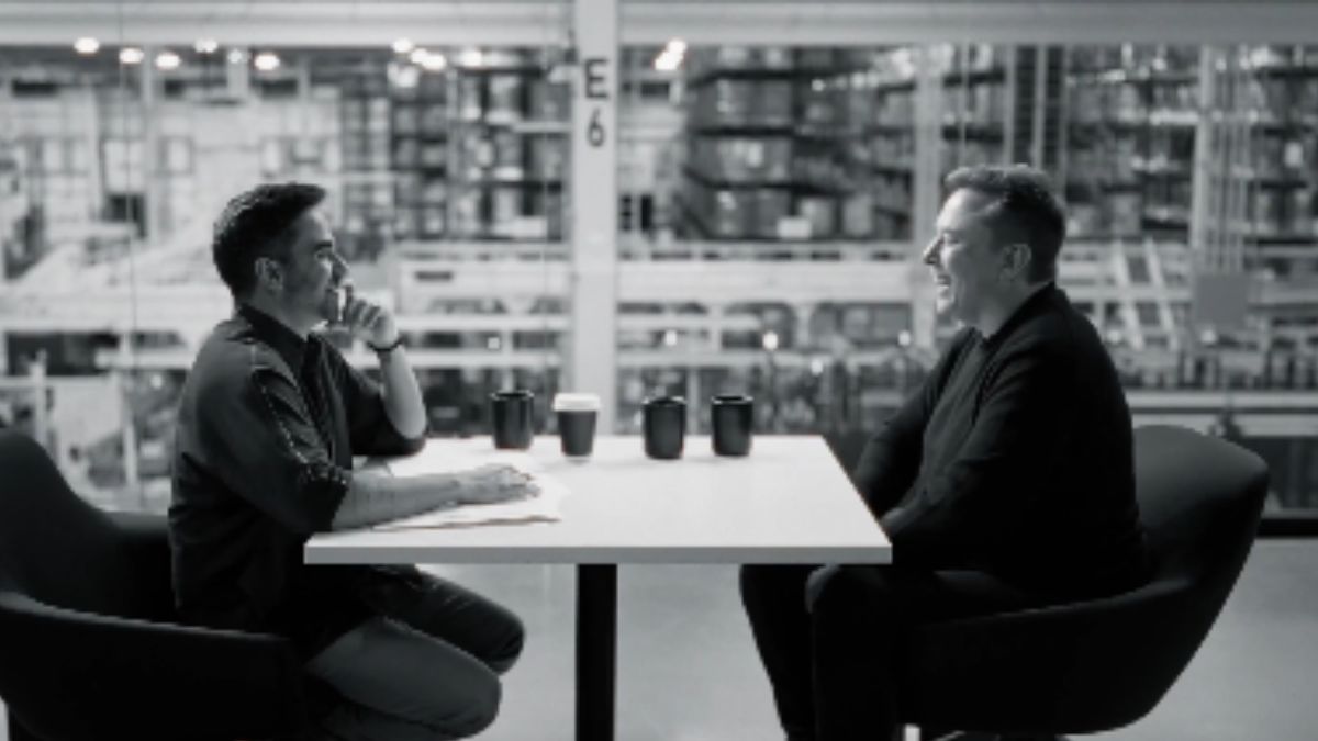 Zerodha co-founder Nikhil Kamath with Elon Musk on the former's podcast, ‘People’ by WTF. Screengrab: X/@nikhilkamathcio Zerodha co-founder Nikhil Kamath with Elon Musk on the former's podcast, ‘People’ by WTF. Screengrab: X/@nikhilkamathcio