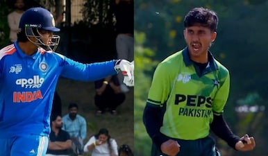 Vaibhav Suryavanshi was out for 10-ball 26 in the U19 Asia Cup final. SonyLIV