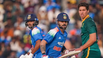 Virat Kohli will be aiming to score a second consecutive century against South Africa in Raipur after his match-winning 135 in Ranchi. PTI
