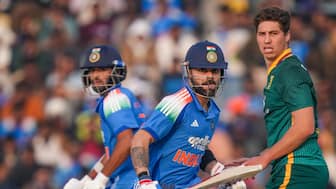 Virat Kohli will be aiming to score a second consecutive century against South Africa in Raipur after his match-winning 135 in Ranchi. PTI
