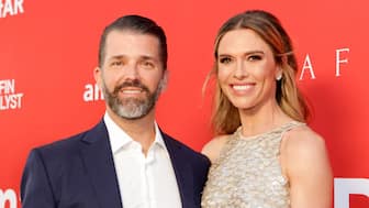 Donald Trump Jr and Bettina Anderson have announced their engangement duringa holiday party at the White House. File image/Reuters