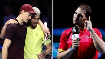 Rafael Nadal has opened up on the differences between Jannik Sinner and Carlos Alcaraz. Image: Reuters