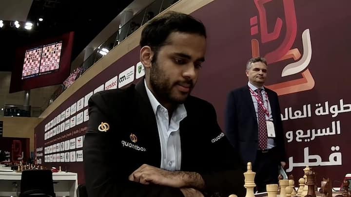 Arjun Erigaisi settles for bronze in World Blitz Championship after identical result in Rapid