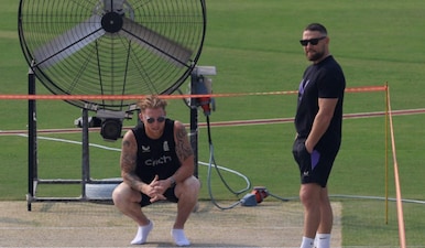 Brendon McCullum and Ben Stokes may not be made to pay any immediate price for losing Ashes 2025. Image: Reuters
