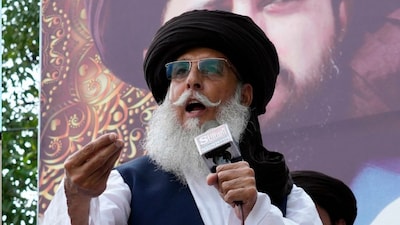 Zaheerul Hassan Shah, the deputy chief of a radical Islamist party. (Reuters)