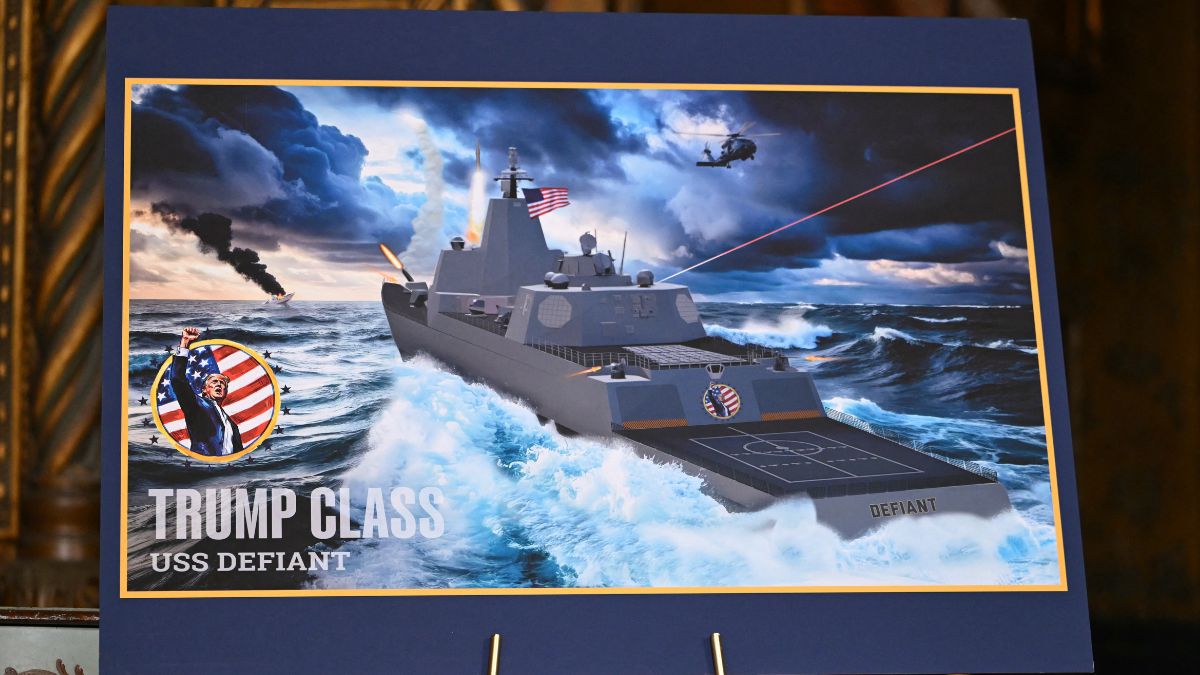 US President announces ‘Trump-class’ battleships named after himself: 'I am very aesthetic' US President announces ‘Trump-class’ battleships named after himself: 'I am very aesthetic'