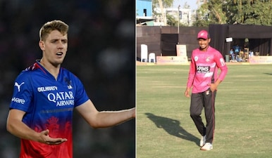 Cameron Green became the most expensive overseas player in IPL history, while Kartik Sharma is the most expensive uncapped player. Image: AFP/Insta-Kartik