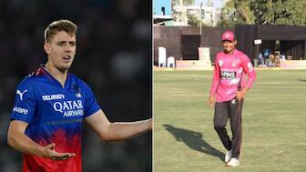 Cameron Green became the most expensive overseas player in IPL history, while Kartik Sharma is the most expensive uncapped player. Image: AFP/Insta-Kartik