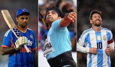 While India and Argentina will defend their crowns at the cricket and football World Cups, respectively, Neeraj Chopra will likely take part in the ultimate championship. Image: AFP