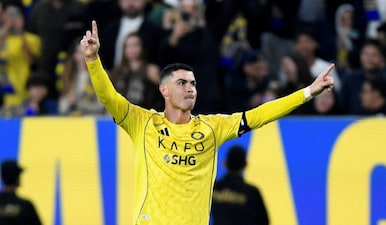 Al Nassr's Cristiano Ronaldo is 43 goals away from 1000-goal milestone. Image: Reuters