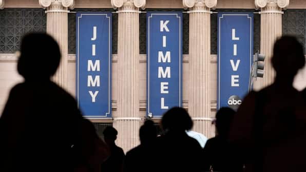 Talk show host Jimmy Kimmel takes aim at Donald Trump, talks about the rise of fascism in address to U.K viewers