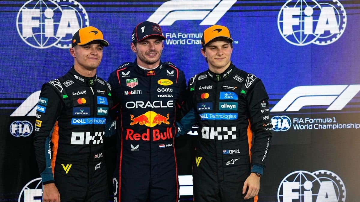Abu Dhabi GP Qualifying: Max Verstappen clinches pole for title-decider ahead of Lando Norris, Oscar Piastri