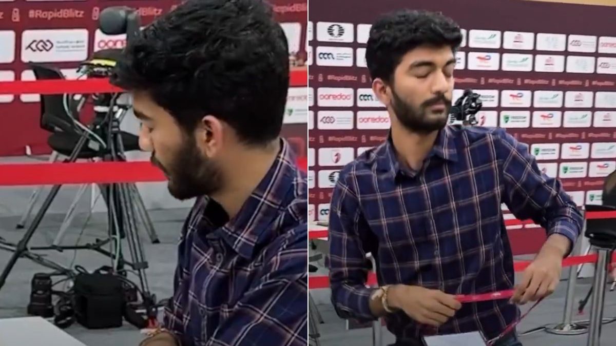 Gukesh makes big mistake as he loses to 12-year-old chess prodigy in World Blitz Championship - WATCH Gukesh makes big mistake as he loses to 12-year-old chess prodigy in World Blitz Championship - WATCH