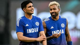 Hardik Pandya and Shubman Gill have returned to the T20I side for South Africa series. Image: AFP