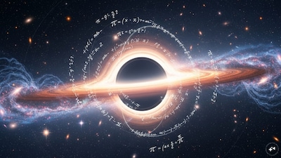Ramanujan's 100-Year-Old Pi Formula Unlocks Black Hole Secrets, IISc Study Reveals