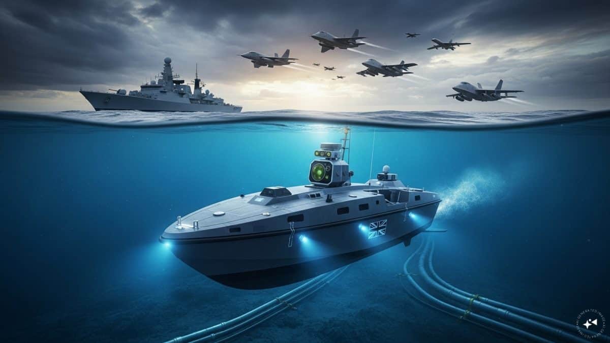 UK unveils AI-powered naval tech to counter Russian submarine threat