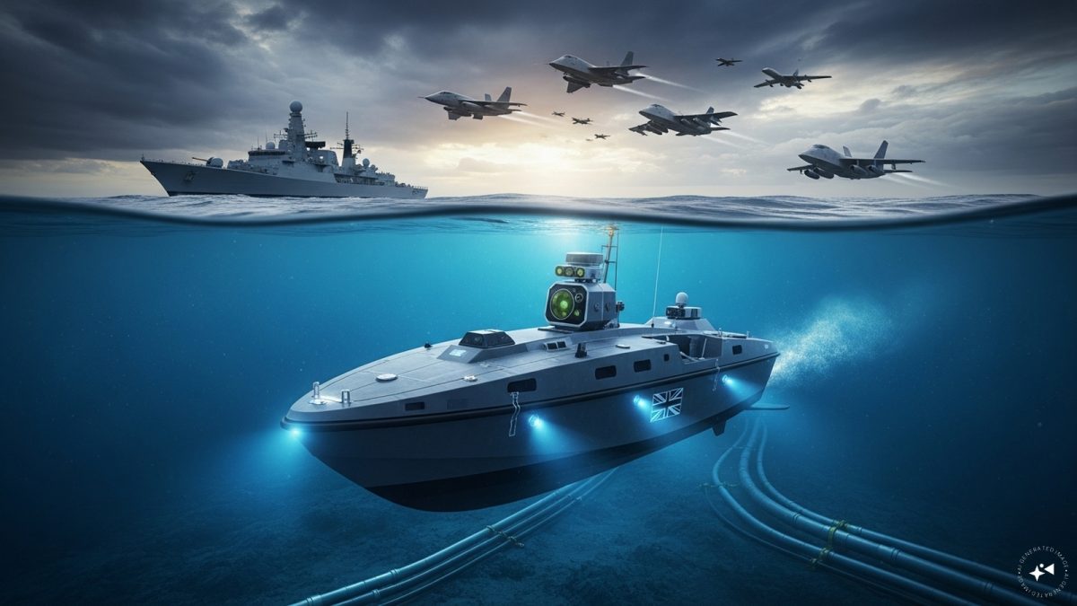 UK unveils AI-powered naval tech to counter Russian submarine threat UK unveils AI-powered naval tech to counter Russian submarine threat