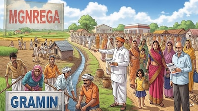 NDA Replaces MGNREGA with GRAMIN, Revamps UPA-Era Schemes & Landmarks
