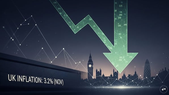 UK inflation falls to 3.2% in November, boosting expectations of Bank of England rate cut