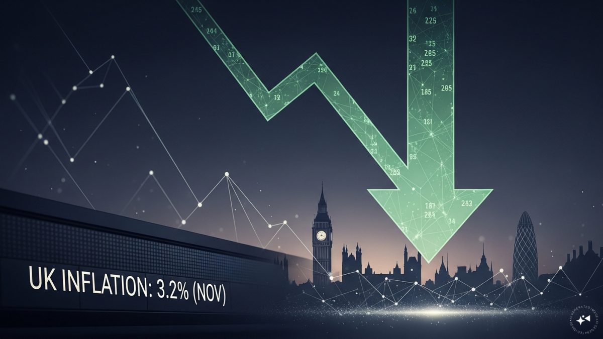 UK inflation falls to 3.2% in November, boosting expectations of Bank of England rate cut UK inflation falls to 3.2% in November, boosting expectations of Bank of England rate cut