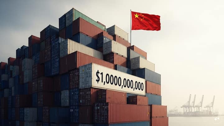 In a first, China posts a trillion-dollar trade surplus — despite Trump tariffs