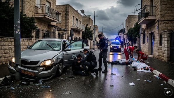 Stabbing and car-ramming in Northern Israel kill two, Palestinian attacker wounded